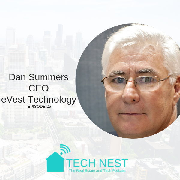 TechNestPodcast's tweet photo. Plug in this podcast from the past. Episode 25, @NateSmoyer interviews Dan Summers from @eVestTech → https://t.co/rgp91DLG6t #realestatetech #realestate #proptech #industrysyndicate #RealTeamPanda #eVestTech #TechNestPodcast #flashbackfriday https://t.co/ONrb45R70B