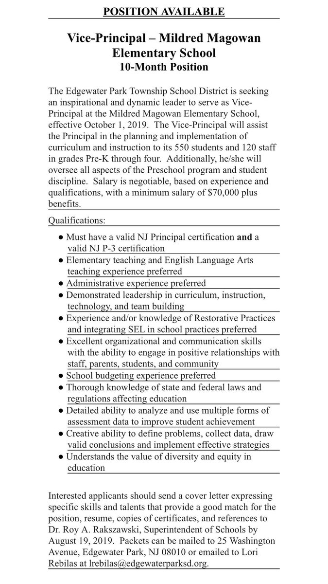This is happening! Want to learn and lead alongside an amazing group of educators?! Send over your information today. RT and tell the wonderful admin in your #pln today! #njed #bfc530 <a href="/BURLCOPD/">Burlington County PD</a> <a href="/BurlcoTimes/">Burlington County Times</a> <a href="/NJPSA/">NJPSA</a> <a href="/njpsalc/">NJPSA Leadership Connection</a> #pln365