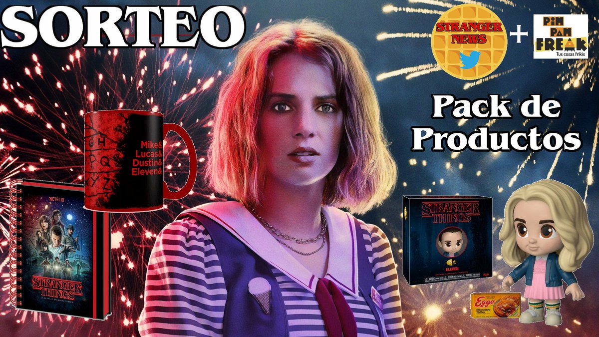 ⚠️SORTEAMOS PACK DE PRODUCTOS DE #StrangerThings⚠️

Para Participar:

➡️ Sigue a <a href="/StrangerNews11/">Stranger News</a> y <a href="/PimPamFreak/">Pim Pam Freak</a> 
 
🔁 Haz RT a este Tweet

➡️ Coméntanos cual es tu momento favorito de la Temporada 3

Finaliza el 09/08/2019 // Suerte a todos...😉🤞