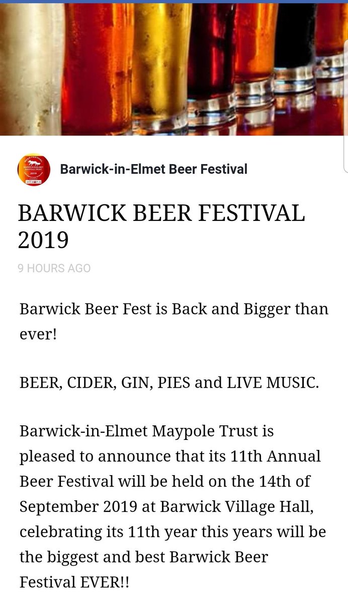 BarwickBeerFest's tweet photo. 6 weeks to go!!! https://t.co/iyBpHvqfjO