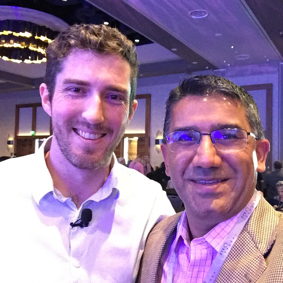 RaviGoelMD's tweet photo. .@DGlaucomflecken enters the #ophthalmology selfie Hall of Fame. Thank you for your compassion for patients & passion for #ProtectingSight. Humor is indeed the best medicine. #EyeCareLeaders @eyecareleaders #ECLSummit https://t.co/Ux3HGTVF8T