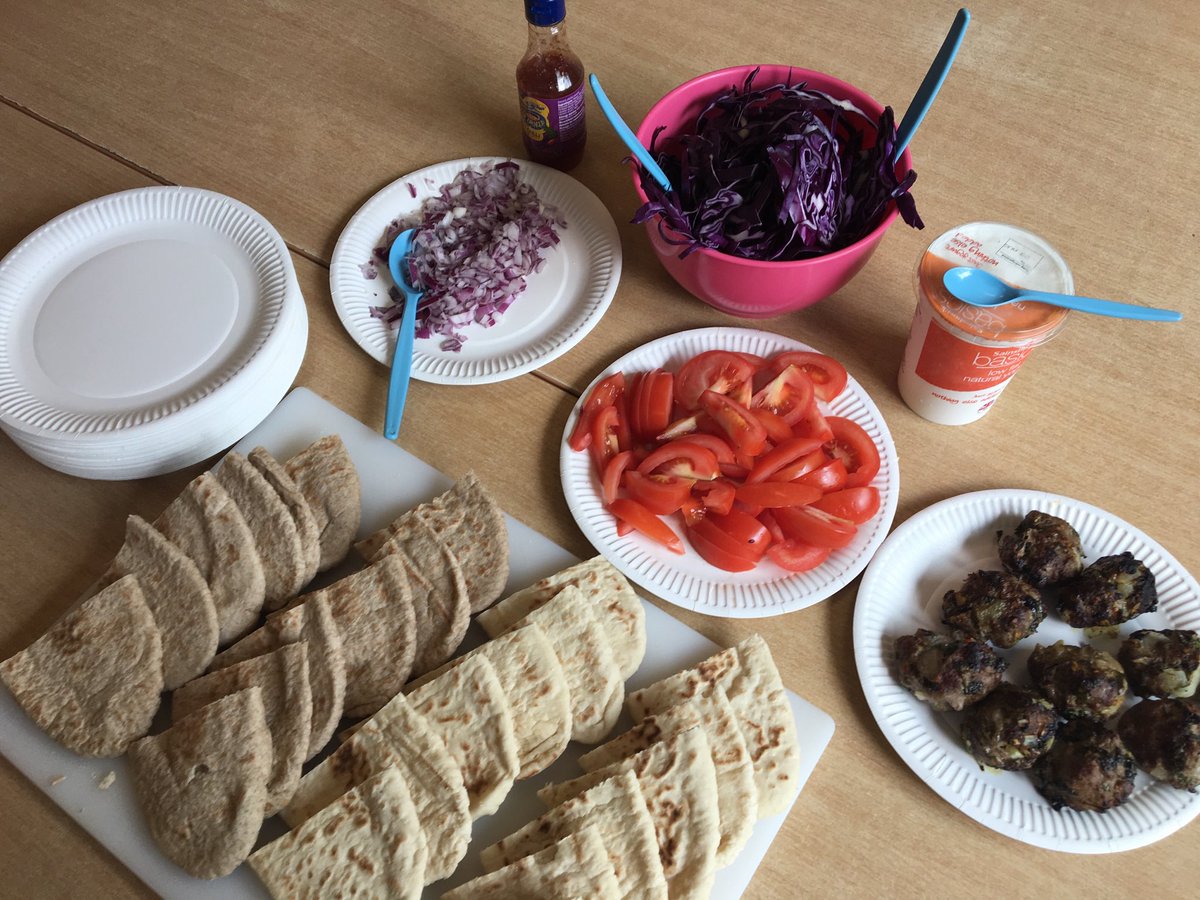 Really yummy lamb koftas on Regency Ward today! Great job buy the guys who cooked! #recoverythroughactivity #ADLskills