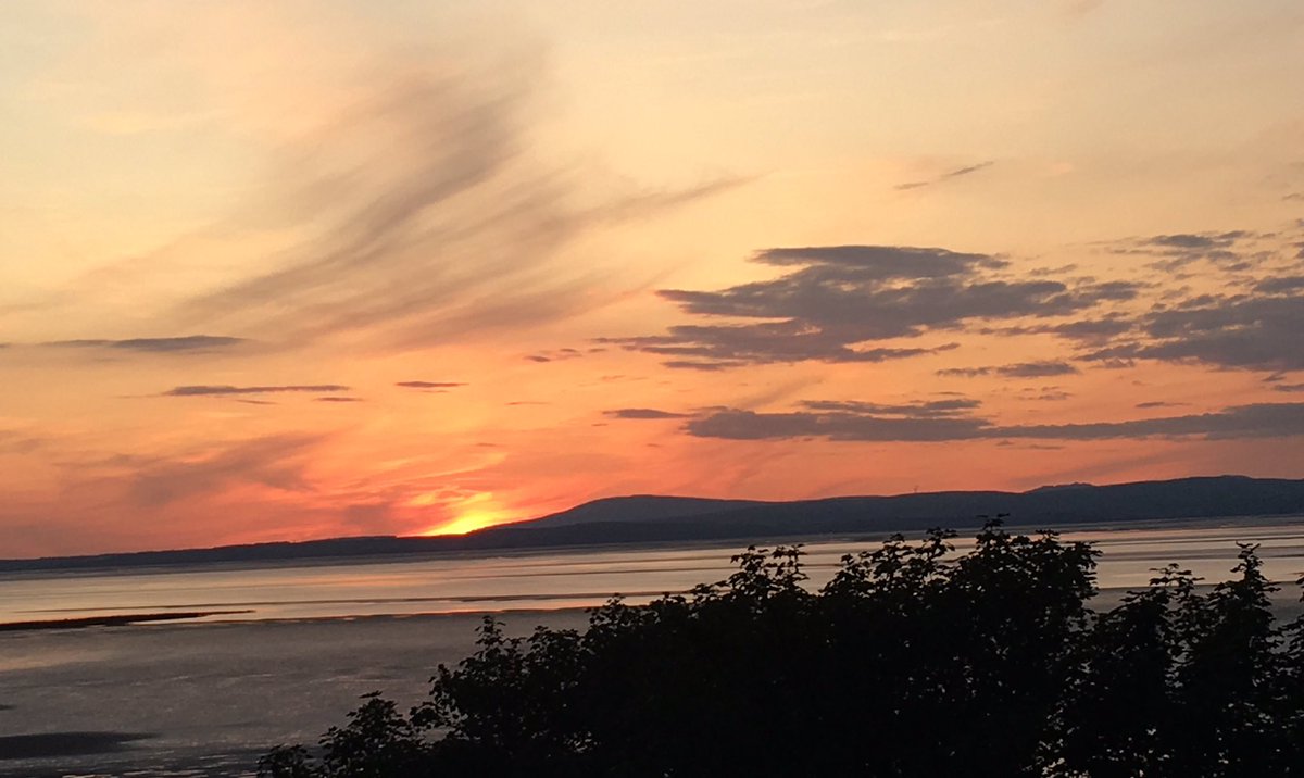 Beautiful Morecambe sunset! Come and see us at 13 The Warehouse for some more beautiful things!