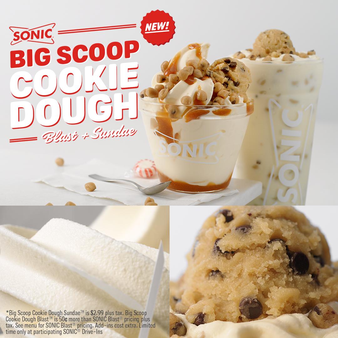 Featured image of post Easiest Way to Make Big Scoop Cookie Dough Sonic