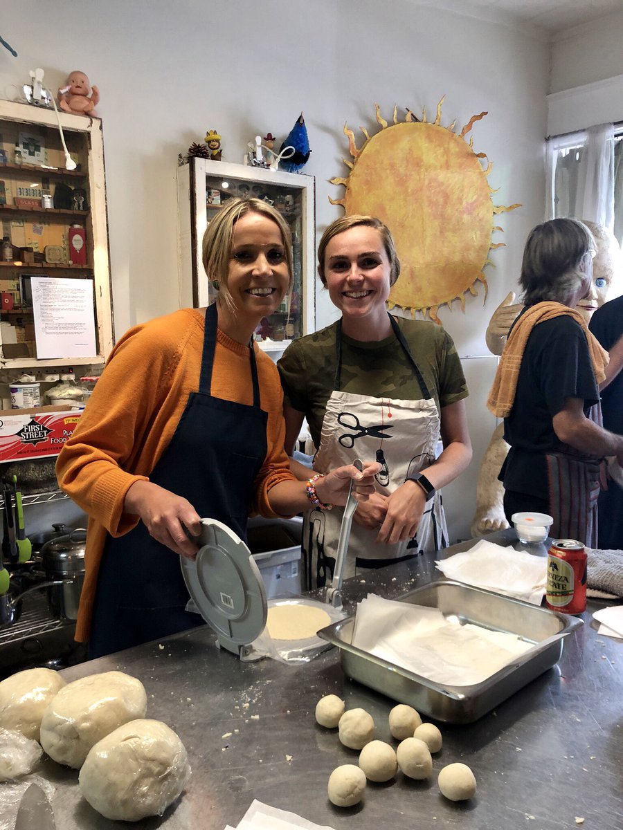SHIFTcomm's tweet photo. Whatcha TACO-bout, Willis??? ๐คจ๐ฎWe had a specTACOlar time at our annual summer outing making homemade tortillas and delicious tacos with Chef Joe! The perfect way to say thank you to all of our hard-working team members at #SHIFTSanFrancisco โค๏ธ#OwnYourSHIFT https://t.co/MXbHCpJMZo