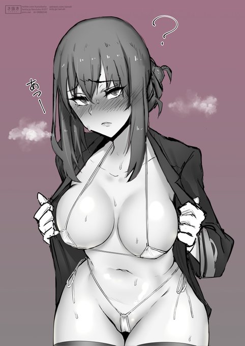 @sirakannnu 🙄🤚…(暑い日の健全な水着絵です 