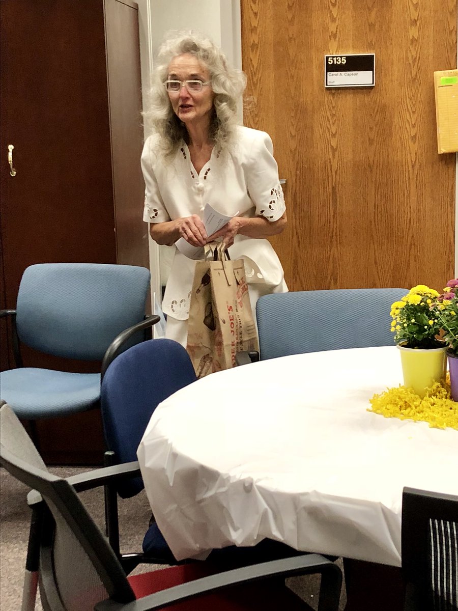 PittEducation's tweet photo. Today we celebrated Carol Capson for over 50 years of dedicated service. Thank you, Carol! We wish you the very best during retirement! 🌸💙💛 https://t.co/3SK0gmavjV