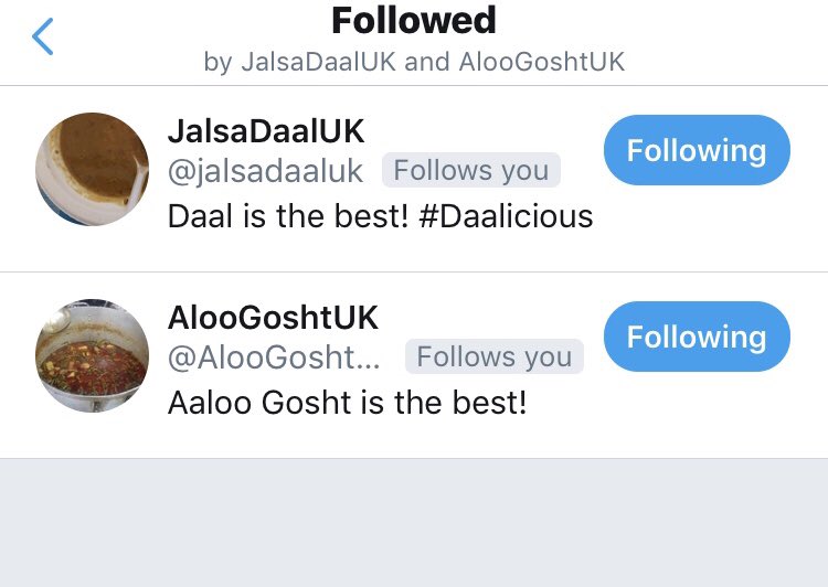 AaliaK's tweet photo. @faiza333 @AlooGoshtUK @jalsadaaluk My life is complete. #TeamAlooGosht #Daalicious https://t.co/7h7VyFe4oa