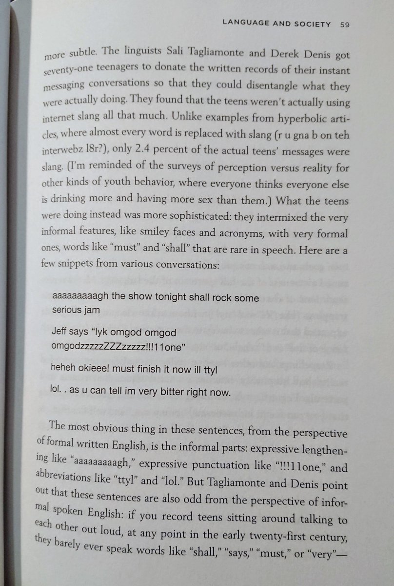lisaeckstein's tweet image. #FridayReads Having a delightful time with @GretchenAMcC&apos;s #BecauseInternetBook. It&apos;s as much about linguistics as it is about the internet, and I wholeheartedly approve of the combination!