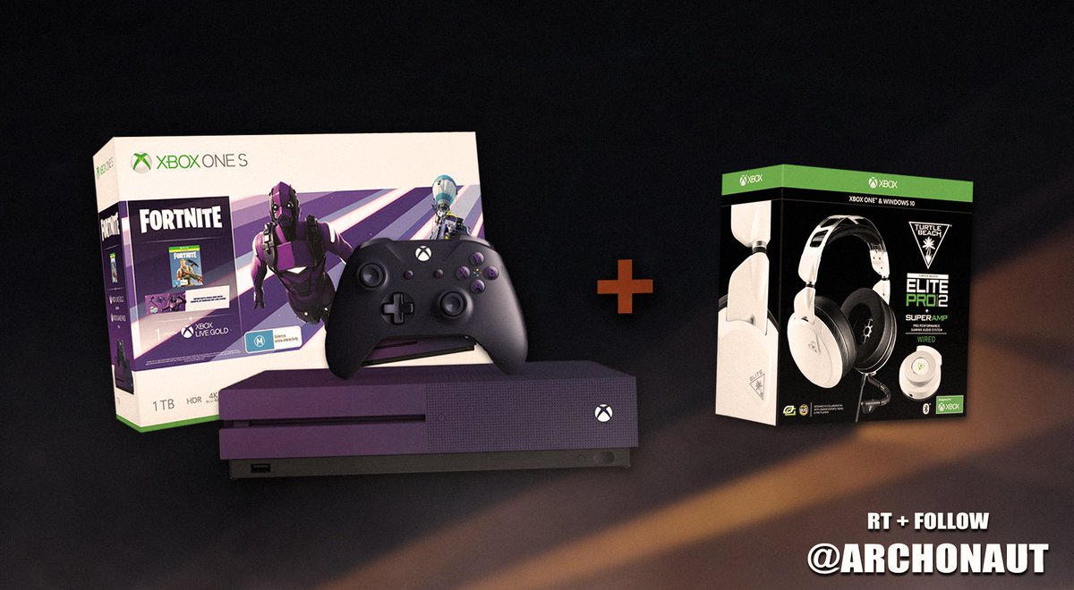 #Fortnite #GIVEAWAY

🔥 Xbox One S - Fortnite Special Edition Bundle
🔥 Turtle Beach Elite Pro 2 (Xbox)

To Enter:
✅ Retweet this tweet
✅ Follow <a href="/archonaut/">Archonaut</a>
✅ Tag friends

Winner picked next Wednesday