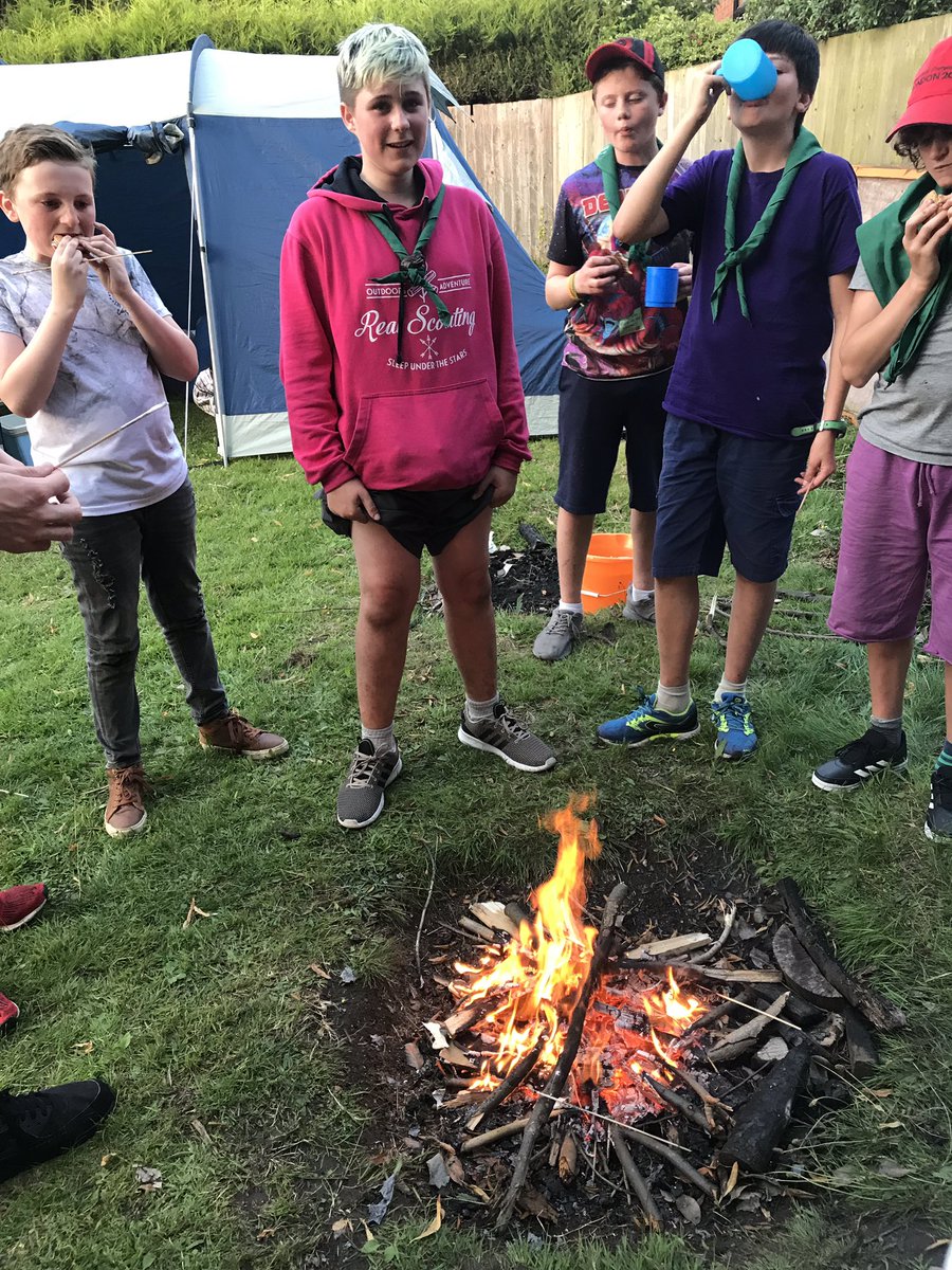 <a href="/Charnwood2019/">Charnwood 2019</a> We have just said goodbye to our Irish guests at 63rd Leicester with 🔥 and marshmallows before their bus leaves tomorrow. Everyone still wearing <a href="/Charnwood2019/">Charnwood 2019</a> neckers!!