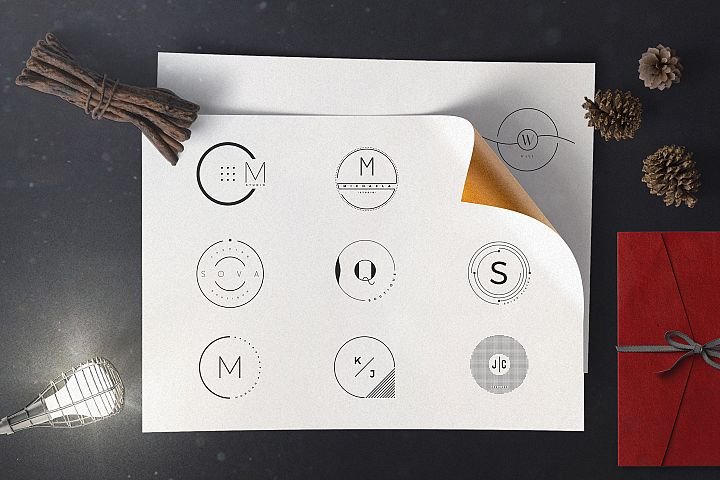 Worthful's tweet image. #FREE: 9 Minimalistic Logo Templates by Michael Rayback Design. Download this #Freebie #Logo templates package from Design Bundles...  w3n.us/100cuteanimalc…