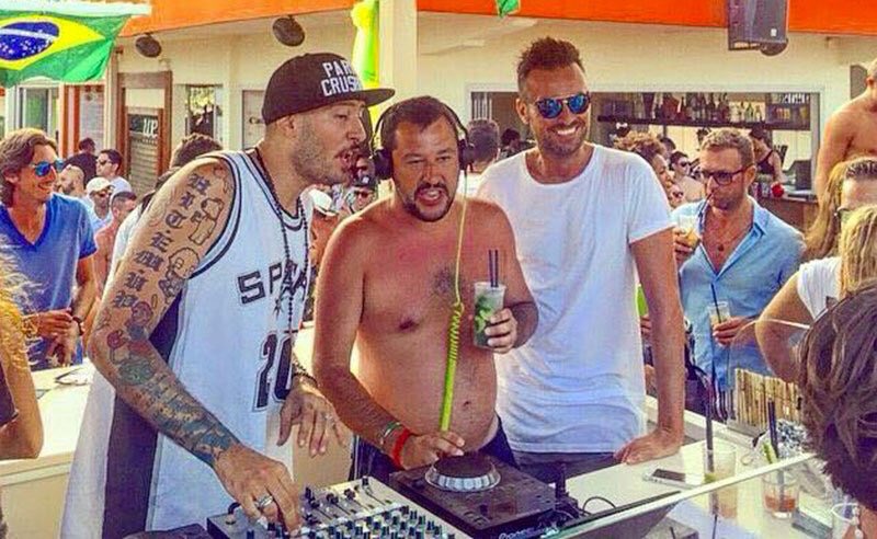 GiovannaStanzio's tweet photo. Panza,mojito e rock e roll ‼️ Come non ci si può vergognare di un ministro così ⁉️ Devo aggiungere altro?!   🤬   #tre07fr https://t.co/c5972Ragdm