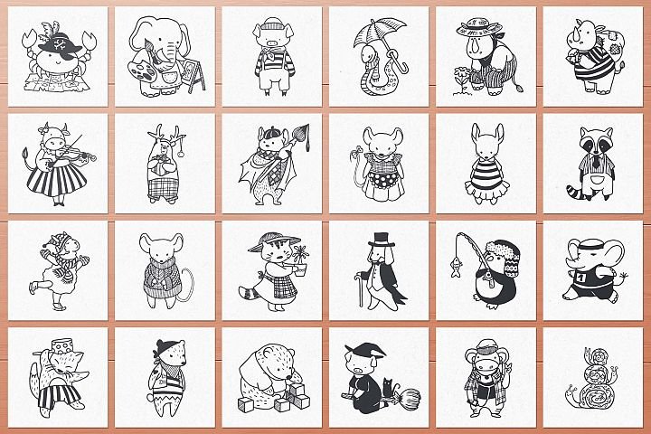 Worthful's tweet image. #Free Clip Art: 100 Cute animal characters by Michael Rayback Design. Download this #Freebie #ClipArt Package from Design Bundles...  
w3n.us/100cuteanimalc…