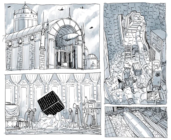 random world building sketches 