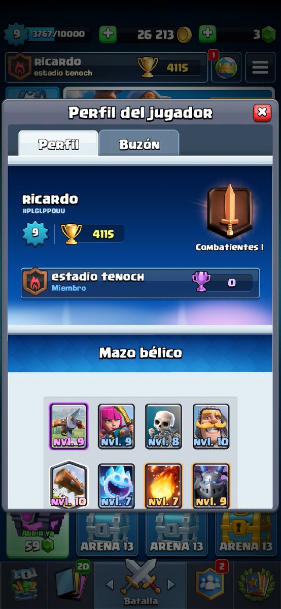 Nada mal para un nivel 9 🙈🙈🙈 ai qe seguir asi 😎