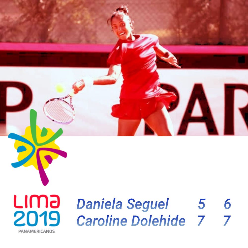 Ftch_oficial's tweet photo. 💪¡Dos batallas, resultados dispares! 😃😢 #danielaseguel se despidió del individual en @Lima2019Juegos tras caer en 4tos con #carolinedolehide 🇺🇸 #tomasbarrios brindó un vibrante encuentro frente a #juanpablovarillas 🇵🇪 logrando las semifinales singles en casi 3 horas 😱 https://t.co/xfcGbsYjtJ