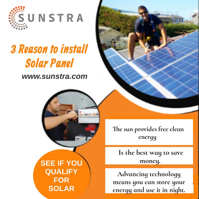 SunstraSolar's tweet image. 3 Reason to install #SolarPanel:
-The sun provides free #cleanenergy
-Is the best way to #savemoney
-Advancing #technology means you can store your #energy and use it in night.

Check NOW IF YOU QUALIFY FOR #SOLAR.
👉 sunstra.com/do-i-qualify-f…

☎️(972)587-0676
📍#TEXAS

#SolarPower