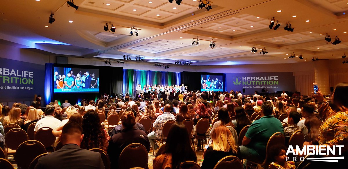 AmbientPro's tweet image. A few weeks ago Ambient Pro provided Lighting, Confidence monitor, Shure Microphones, Shure Lavaliers, Stage wash, Drape uplighting, Projection Screens, Laser projectors, Audio tech, Video tech, Speaker clock, Branding, DB technologies Audio, Live camera feed and velour drape.