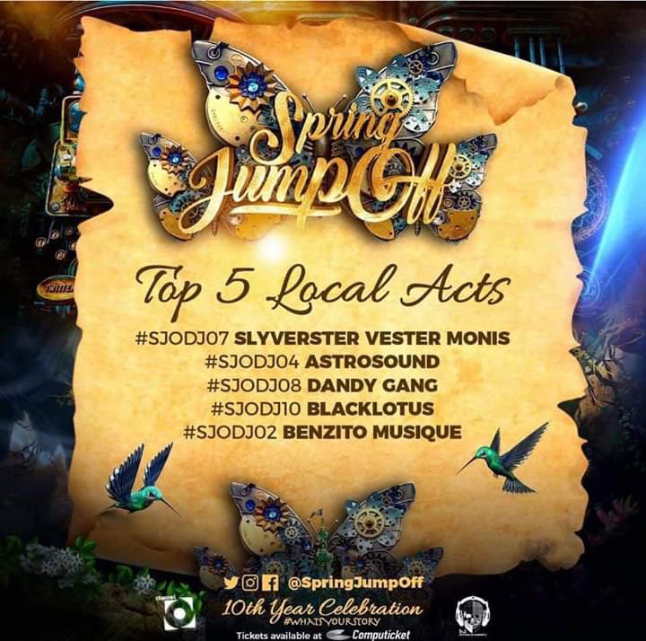 djmahoota's tweet image. #SpringJumpOff You have voted! Congratulations to the following 5 DJS who are now part of our show: Slyverster Vester Monis
Astrosound
Dandy Gang
Blacklotus 
Benzito Musique @Vetkuk @VetkukvsMahoota @djmahoota @ChannelOTV @KiaMotorsSA #KiaMotorsBloemfontein