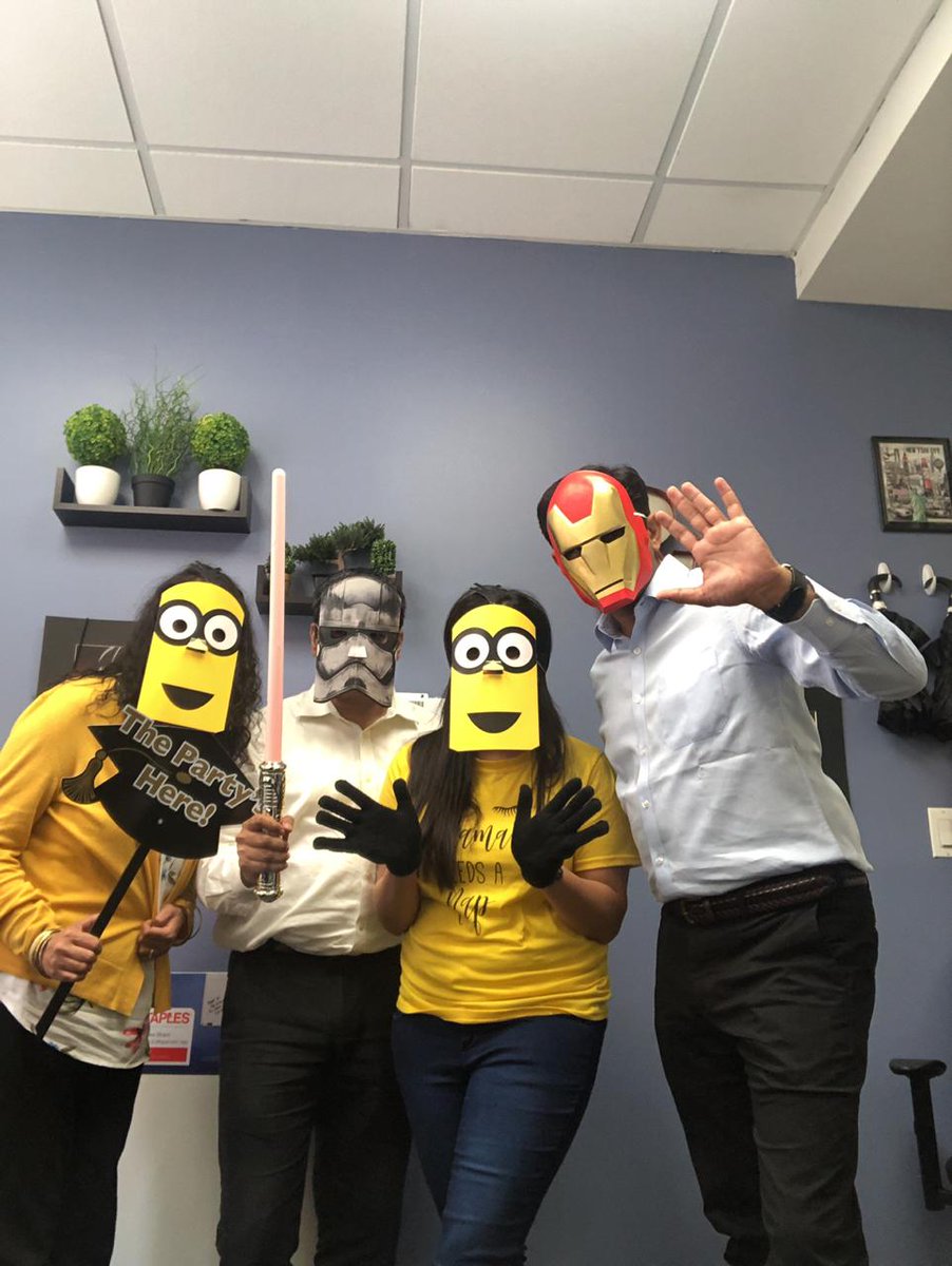 WinjitTech's tweet photo. From #Bollywood to #Hollywood #BollywoodHollywood
#Winjit #OfficeFun #HollywoodDay #WeekendVibes #OfficeGoals #Team #Superheroes #FunActivity #Entertainment #GrandPremier #FridaysBeLike #HappyFriyay #Happiness https://t.co/RRwzUtEqjP