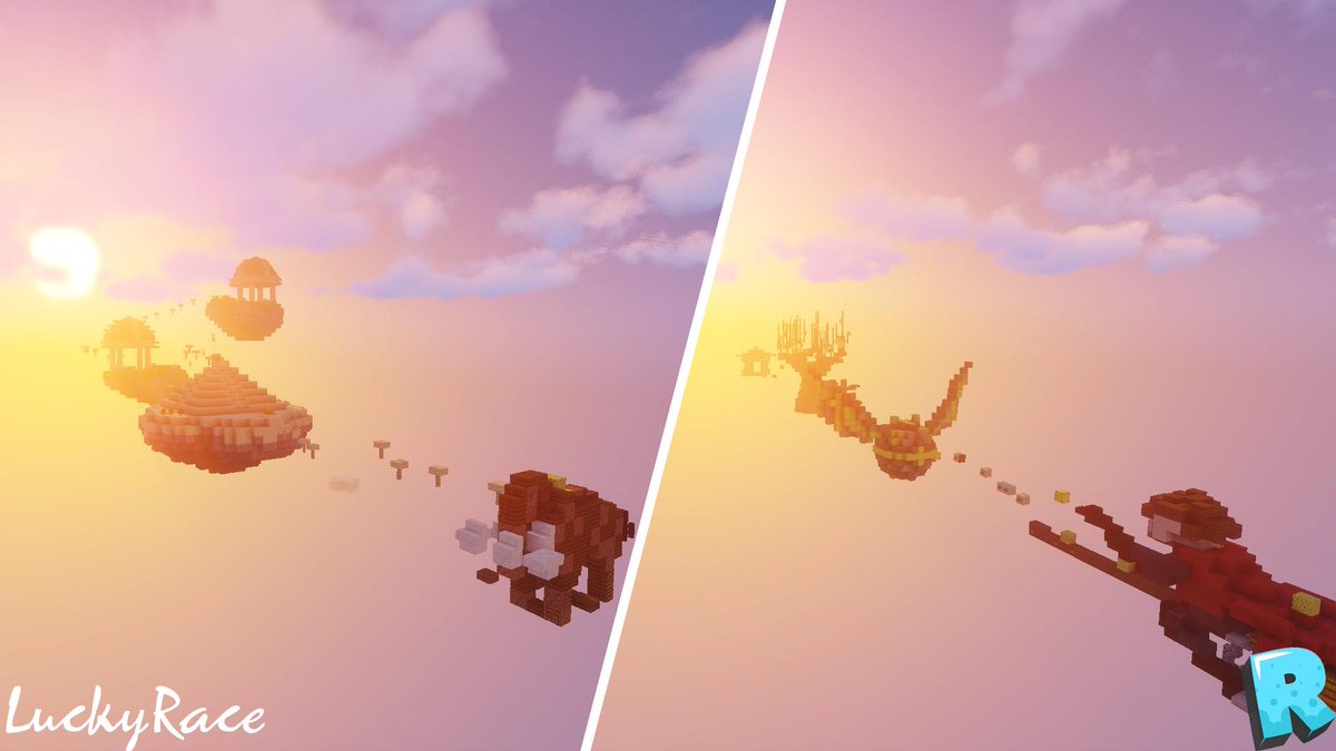 randymc's tweet image. ▶️ Map Drop◀️

Unsere Builder haben zwei neue LuckyRace Maps und eine neue Deathmatch Map gezaubert. In den nächsten Minuten gehen die Maps an den Start! 🎉

Wer der Meinung ist, dass er besser bauen kann, kann noch bis zum 2. August an unserem Bauevent teilnehmen. ⛏️