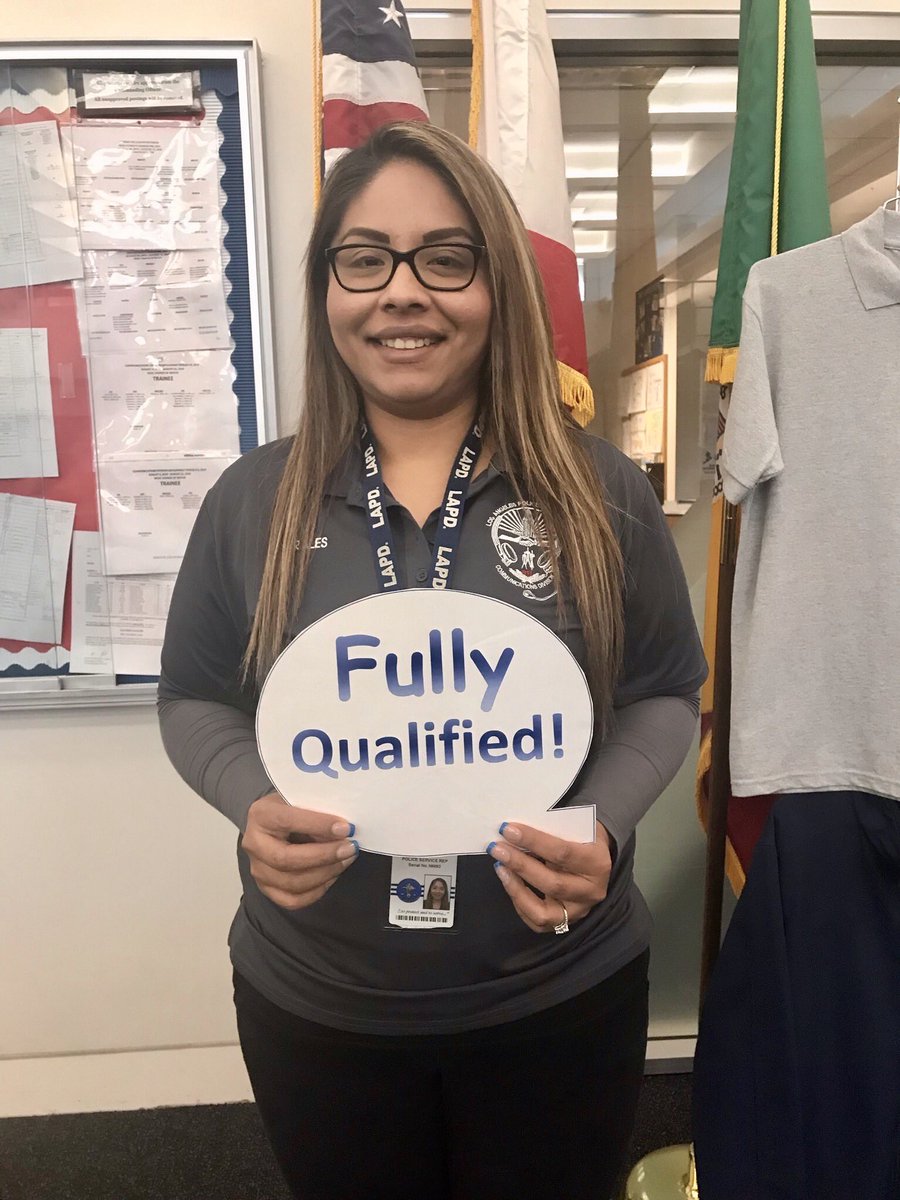 Meet two LAPD Dispatchers...Police Service Representative (PSR) Costello is now Emergency Board Operator (EBO) qualified &amp; PSR Morales is now fully qualified — in times of need, both for the community &amp; officers, Dispatchers are always there. Thank you &amp; congrats!