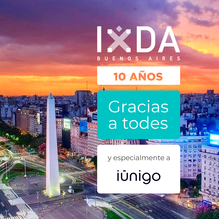 👏🎉 El 12/7 fue el primero de tres encuentros en que celebramos los #10añosIxDABA Gracias a todes los que vinieron y <a href="/iunigoseguros/">iúnigo</a> por el espacio. Pronto les contamos +, estén atenti a nuestras redes!