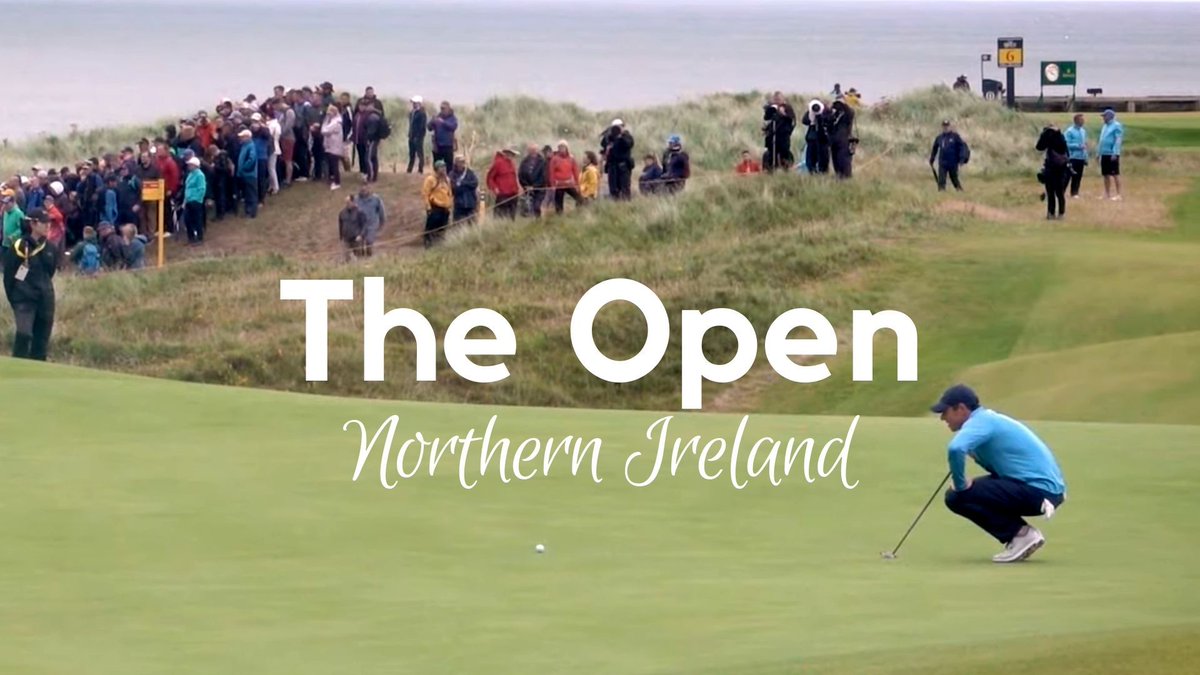 DrBobbyH's tweet photo. Did you enjoy @TheOpen  at the Royal Portrush Golf Club in #NorthernIreland?

Check out this snapshot of The Open 2019 by @connolly_cove during practice days at the Dunluce Course at @royalportrush!
#theopen #golf
https://t.co/oR4kL5HqJb https://t.co/pnFwZ9tITO