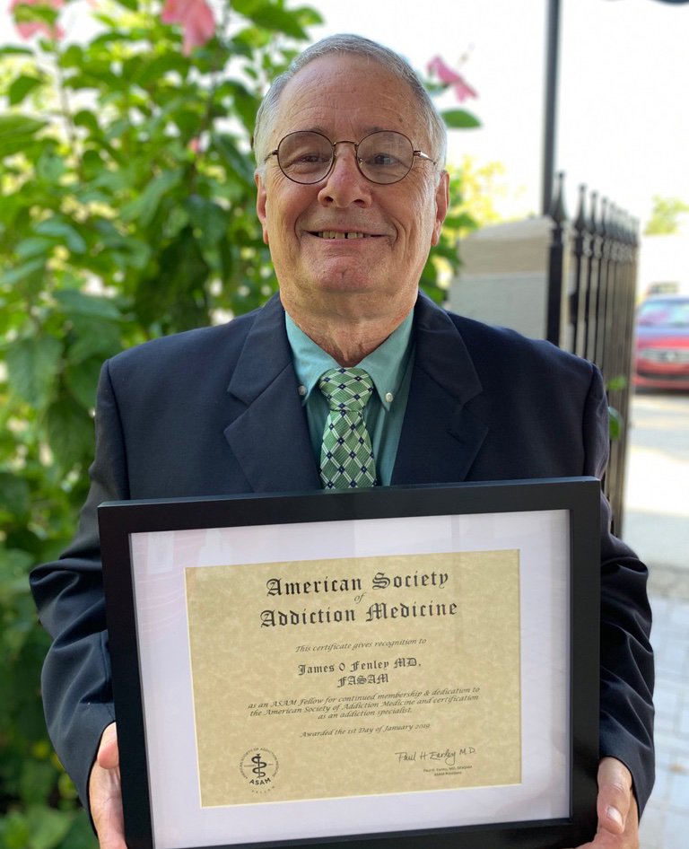 SMAHealthcare's tweet photo. Congratulations to Dr. James Fenley, Director of Addiction Services, for recently advancing to @ASAMorg’s Fellow membership category. This is a well-deserved recognition for Dr. Fenley! #theSMAWay #transforminglives https://t.co/dt5peDfIMI