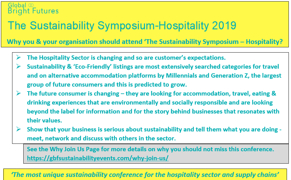 RT @global_bright: Reminder!! The early-bird ticket deadline for this unique sustainability conference ends on 31st July! See below on why you should not miss it! Please retweet & share. @HughFW @BathEchoWO @HospitalityTC @wiltshireweb