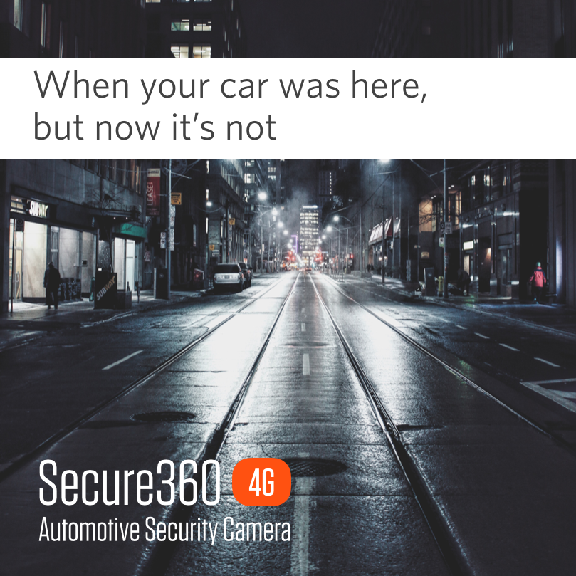 WaylensInc's tweet photo. When your car was there when you walked away but now it's not is a terrible feeling. Don't be left with nothing, have evidence of the theft and potentially stop it altogether with a security system like the Secure360. https://t.co/fOQ33iBVzt