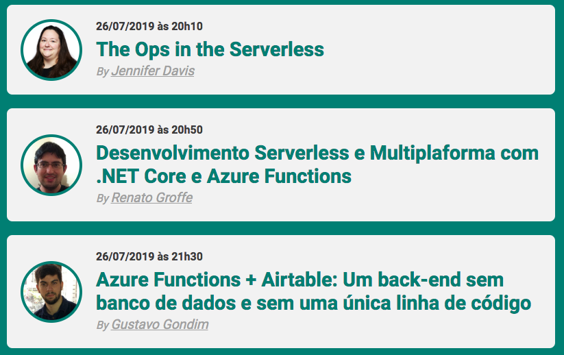 _StaticVoid's tweet image. Hoje é o último dia de #ServerlessWeek! Vamos ter a @sigje, o @RenatoGroff e o @GGondim falando sobre #Ops em #Serverless, #Serverless com #dotNetCore e #Airtable! a partir das 20h10! Lá no Youtube! slsweek.netlify.com