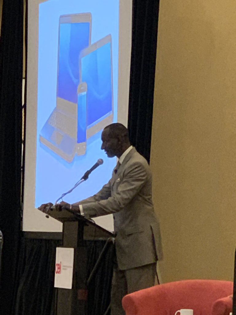 chackerman1's tweet photo. Listening to Dr. Randal Pickett this morning at the CEI Leadership Conference~ service to youth is the rent we pay for our space on earth #dynamite #ceislc19 @randalpinkett #WeAreChappaqua https://t.co/RsZwqECu1U