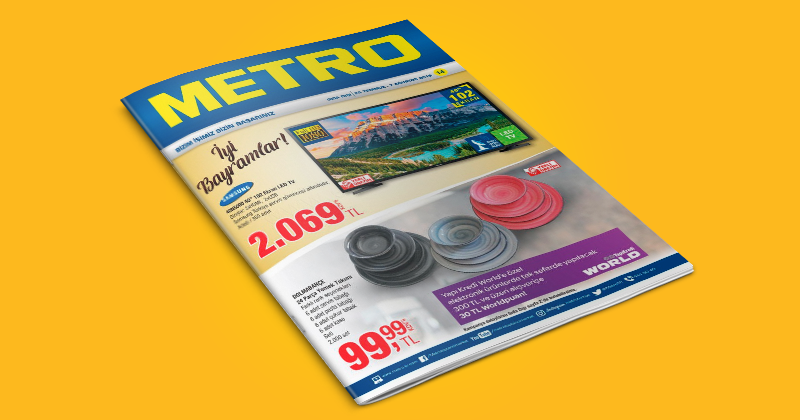 Metro Toptancı Market Gıda Dışı 25 Temmuz - 07 Ağustos 2019 Kampanya Broşürü!
bit.ly/2yk7Vj7 #metrotoptan #metrogrossmarket #ebroşür #broşür