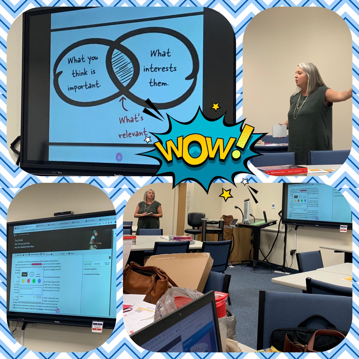FWISD Instructional Coaches are gaining "perspective"on the new Pearson text book adoption.#studentcentered #supportingteachers #preparingstudentsforsuccess <a href="/lezleylewis/">Lezley Lewis</a> <a href="/McCone_Literacy/">McCone Literacy</a> <a href="/tobij/">Tobi Jackson</a>