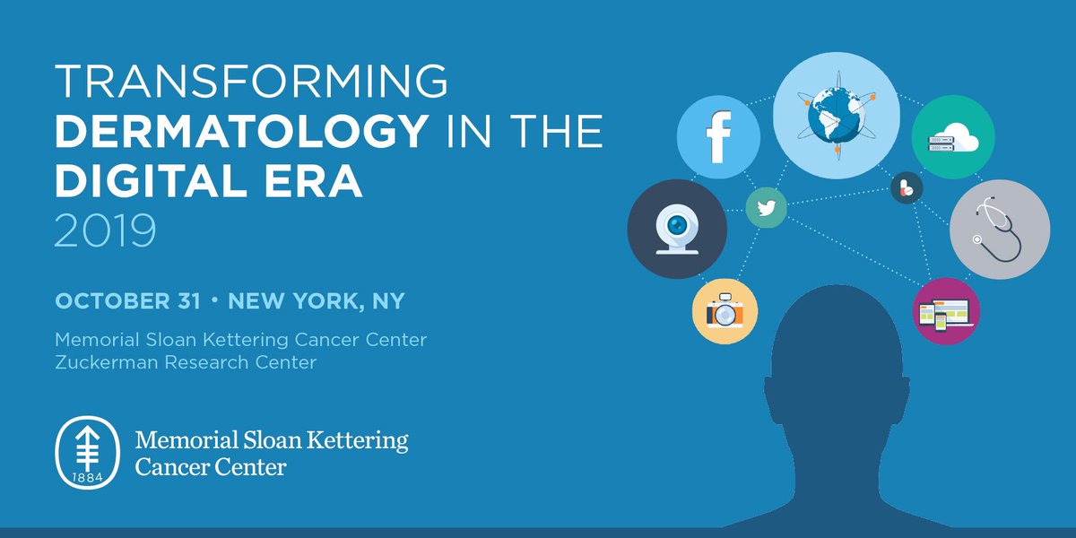 Dear friends, we are looking forward to seeing you in our October 31 meeting, Transforming Dermatology In The Digital Era in NYC!