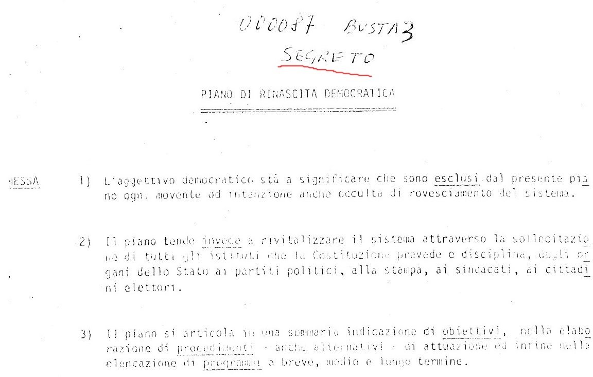 Wikileaks_Ita's tweet image. #GelliFiles Piano di Rinascita Democratica #SEGRETO

wikileaksitalian.files.wordpress.com/2019/07/piano-…