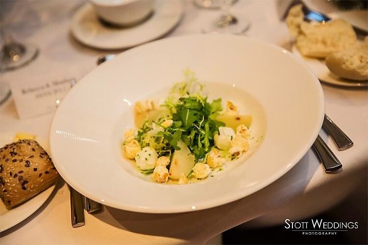 Jenkinsons_C's tweet photo. Summertime Salads with our Goats Cheese Pearls and Baby Pear Salad with Popcorn Crunch
.
.
.
.
#jenkinsonscaterers#staffordshireweddings#goatscheesesalad#summertimesalads#popcorncruch#vegetarianalternative#foodcaterers#starteroptions#beapokecatering https://t.co/Zci9dgJNc7