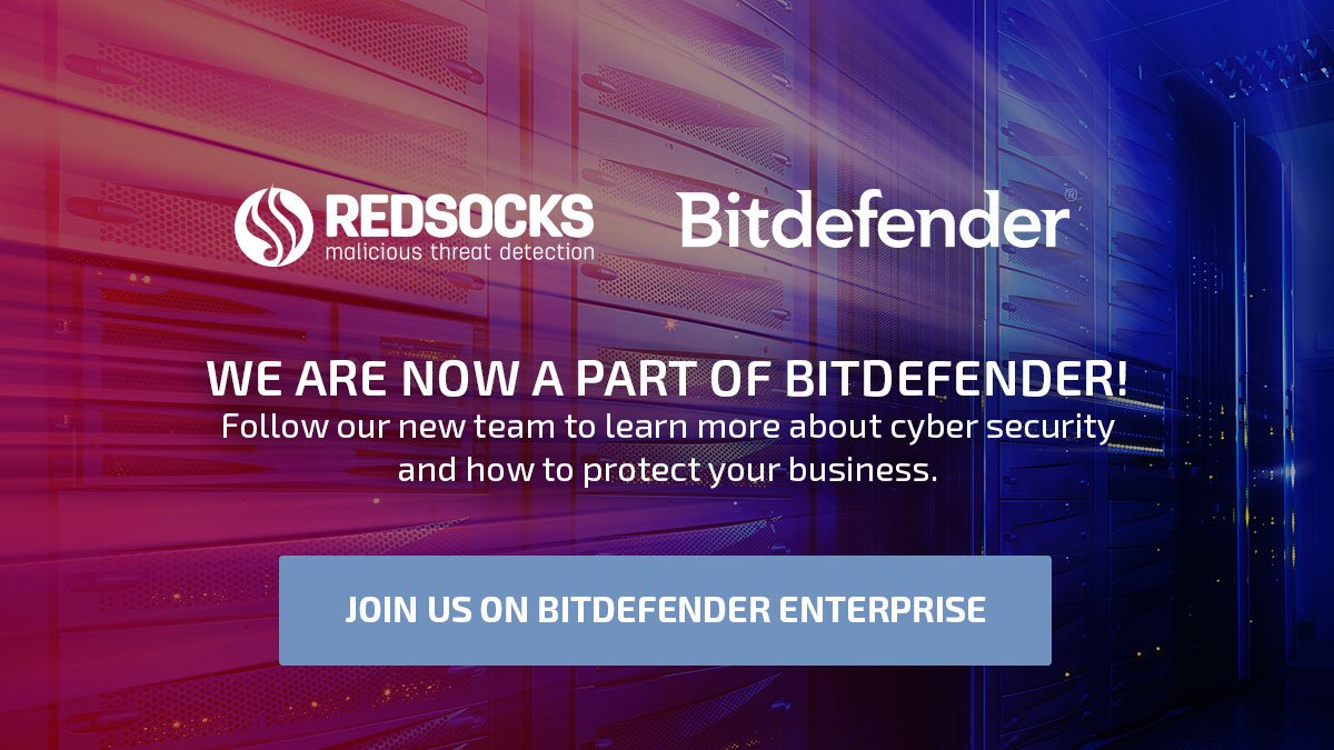 RedSocks Security (now part of Bitdefender) tweet media