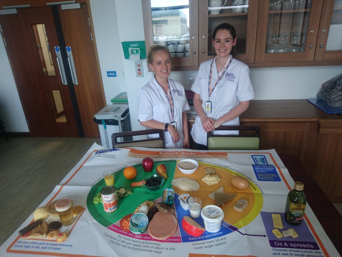 nuthdietetics's tweet image. Our fabulous student Dietitians Emma and Lianna from RVI were on ward 9 #strokerehab at Freeman @NewcastleHosps this week educating patients, relatives &amp;amp; staff on healthy eating. #eatwellguide
 @BDA_Dietitians @StrokeAssocNE