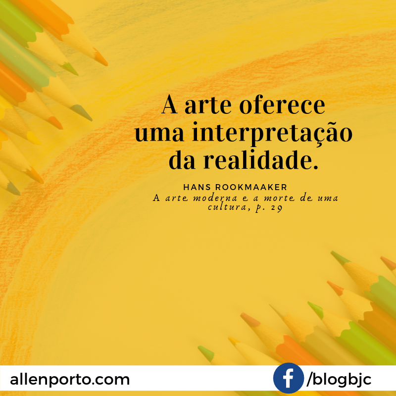 allenporto's tweet photo. Diante de uma expressão artística você uma leitura do mundo.
#Rookmaaker #Arte https://t.co/MhuIoBk10d