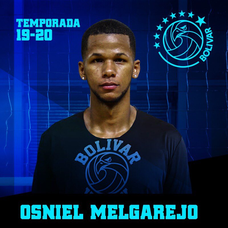 Máximo anotador de la pasada LVA. Futuro y presente de Selección. 

Bienvenido Osniel a las Águilas !!! 💪😀 🇨🇺

#RumboALa18vaTemporada 🏐