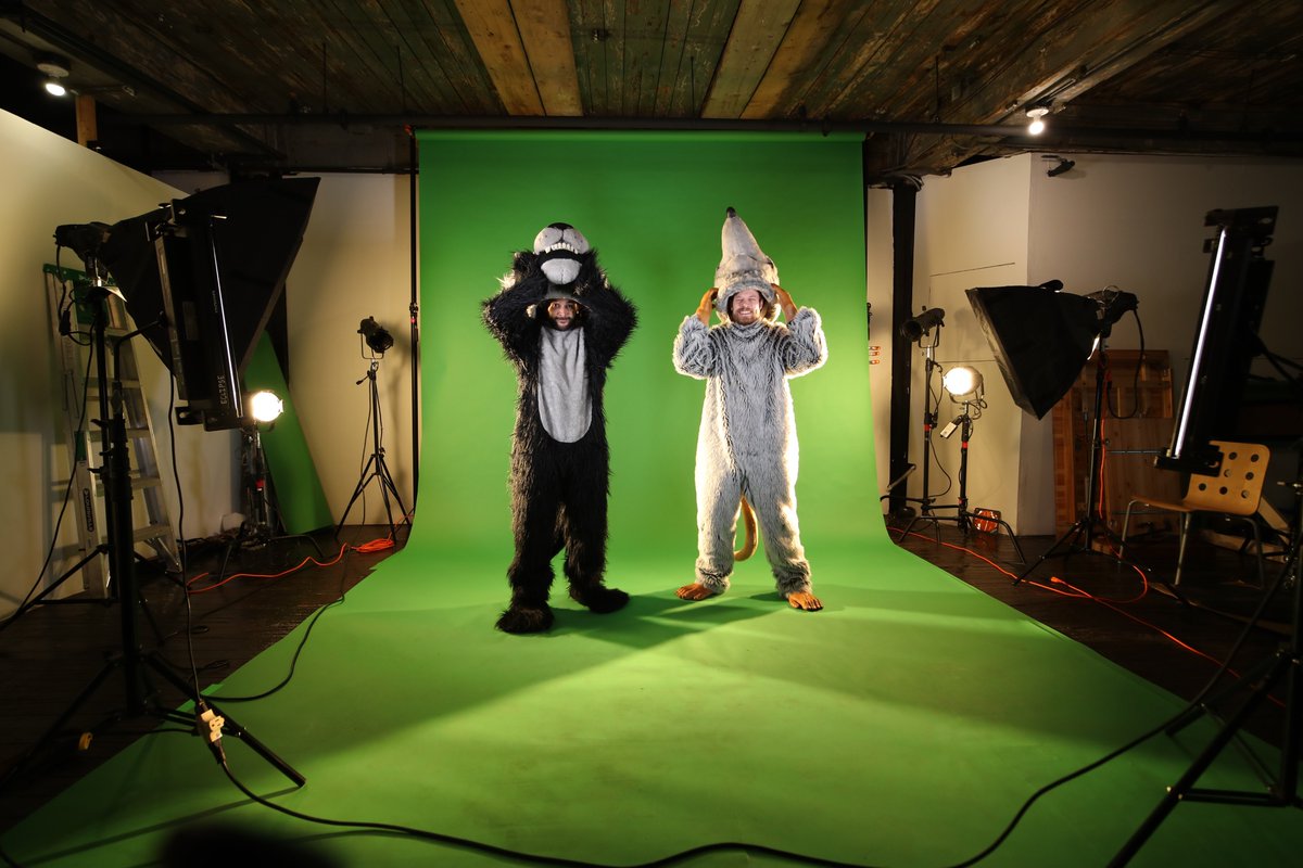 sbvrs's tweet photo. #BTS. Michael Cannova and Joesph White, writer, director and animator of SUBVERSE dressing up. 

#behindthescenes #behindthescenesSUBVERSE #sciencefiction #scifi #webseries #youtubewebseries #shortseries #film #filmmaker #subverse #supportindiefilm #indiefilm #newwebseries https://t.co/eWNQOTmKJc
