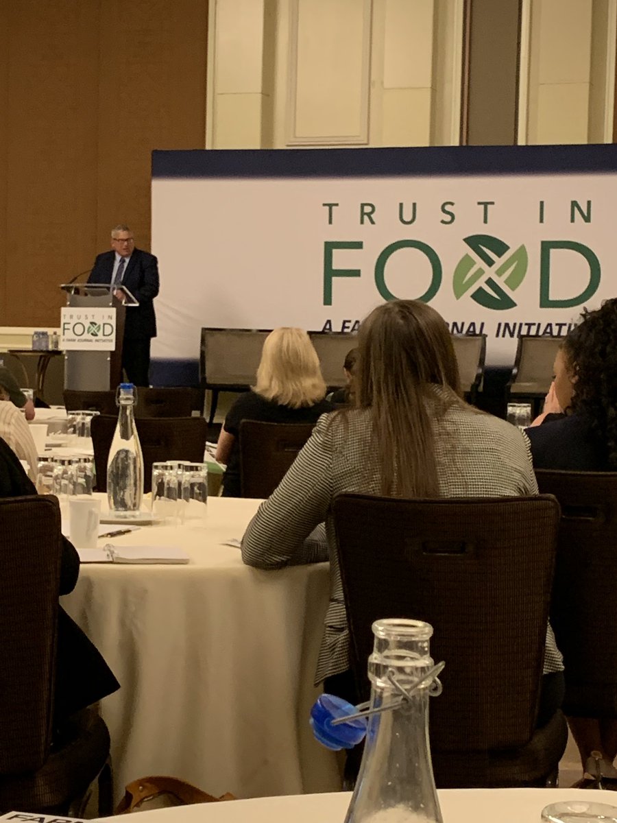 Great to hear from @USDA under secretary Bill Northey @BillAtUSDA at today’s @FarmJournal @FarmJFoundation “Trust in Food” event! Conservation is at the heart of wheat farming and initiatives like these help to show it!