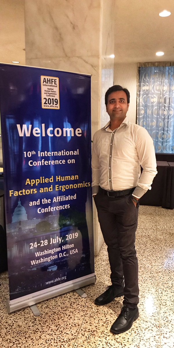 askafnankhan's tweet photo. Here #AHFE19 begins with wonderful keynote by Prof. Hancock about past and future of #AI
#innovative #openinnovation #humanfactor #ahfe #Washington https://t.co/Mso2iPKL1N
