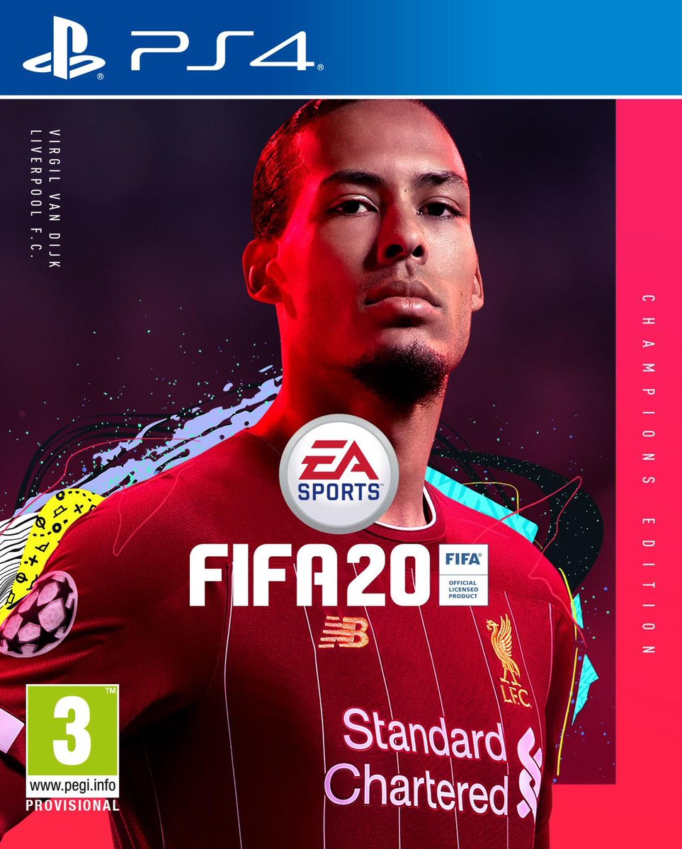 VirgilvDijk's tweet photo. Dream come true! It’s an honour to be representing @LFC on the Champions Edition cover of @EASPORTSFIFA #FIFA20 👌 https://t.co/Tu6HDAZbce