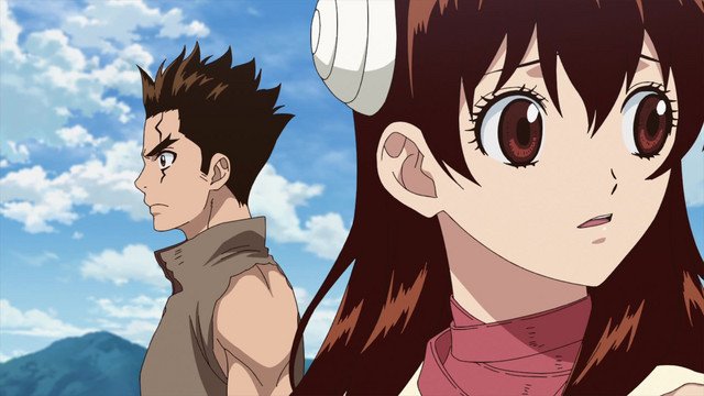 Crunchyroll Dr Stone Episode 4 Fire The Smoke Signal Just Launched T Co 7del8itj6s