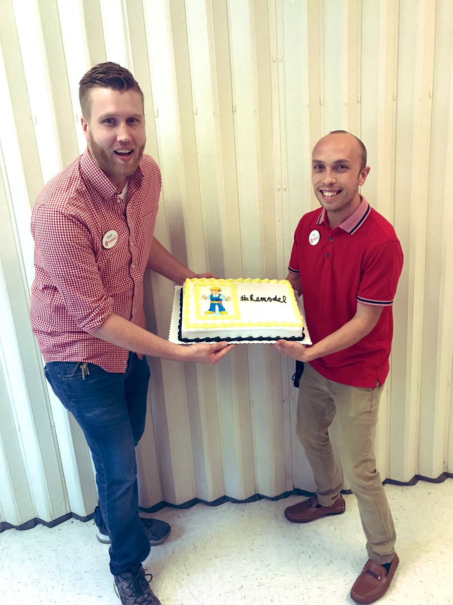 Excited to kick of T2305’s Rapid Remodel with these two amazing leaders! 🤩👷🏻‍♂️🛠🧰