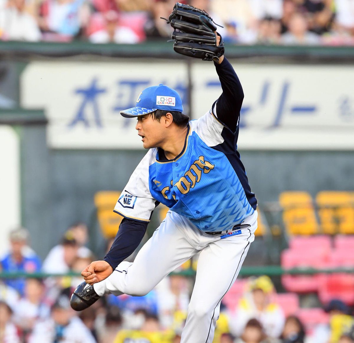 Majestic - 埼玉西武ライオンズ 松本航 ビジター ユニフォーム M サード プロ野球 Majestic - 埼玉西武ライオンズ 松本航 ビジター ユニフォーム M